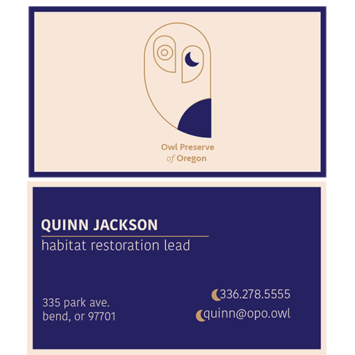 business card