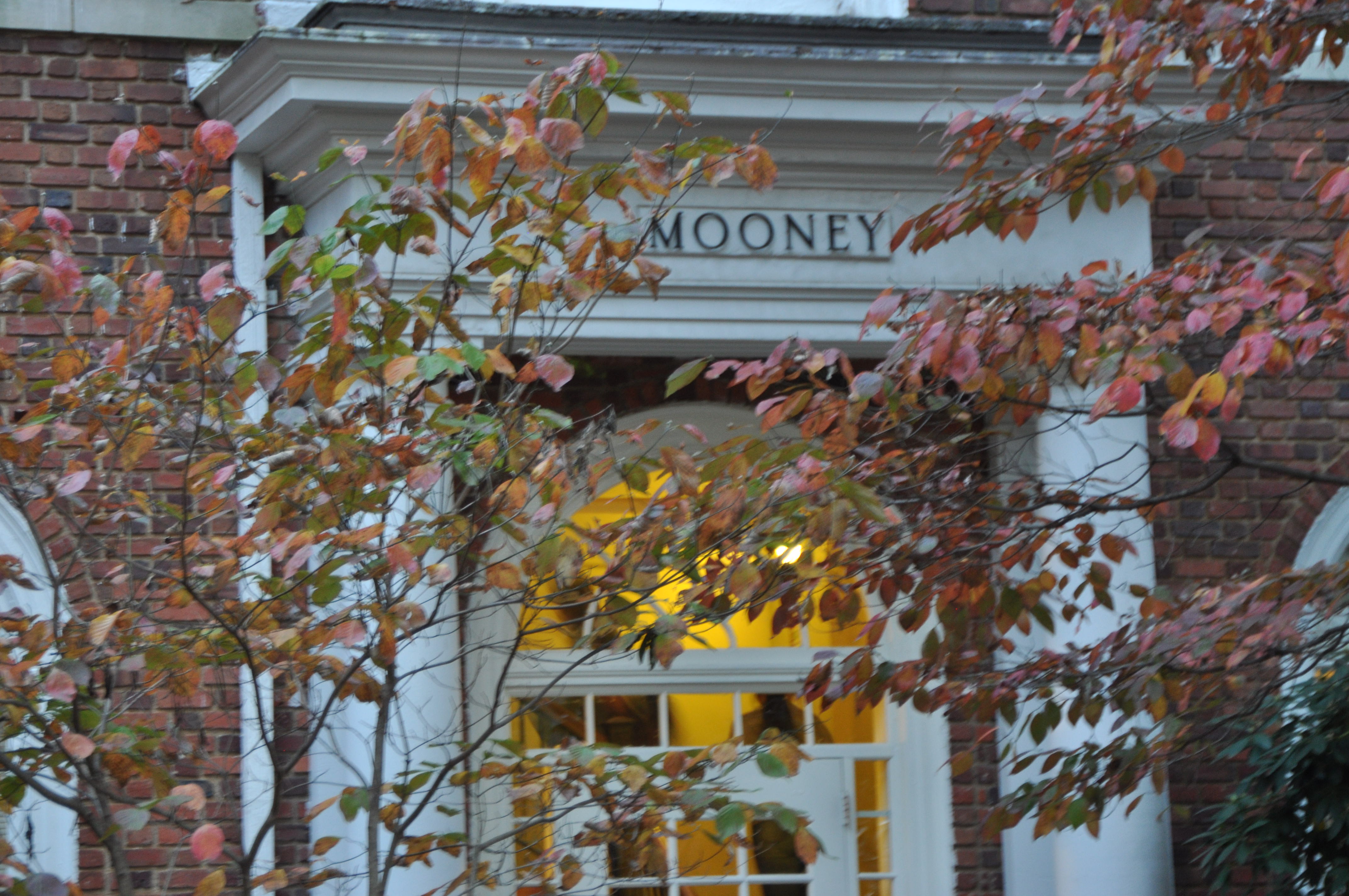 Photo of out front of Mooney, where the Center for Access and Success is housed